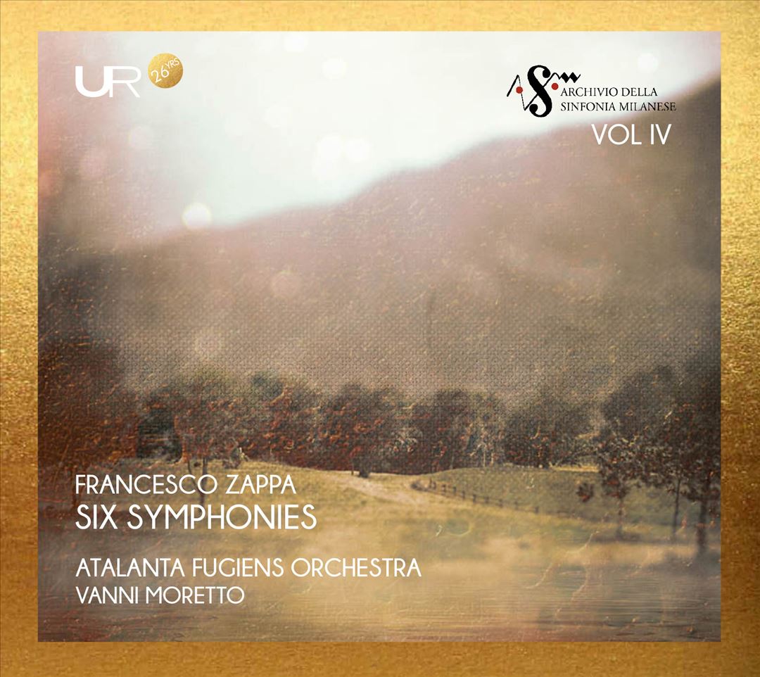 Francesco Zappa: Six Symphonies cover art