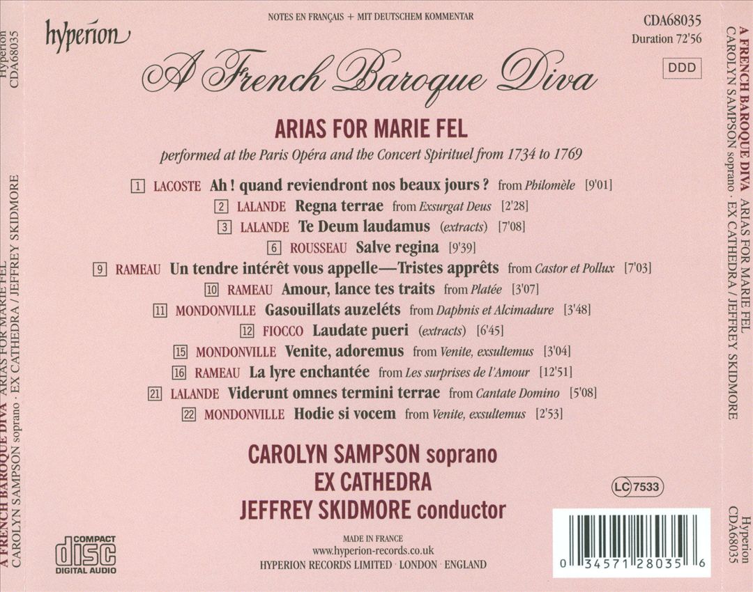 French Baroque Diva cover art
