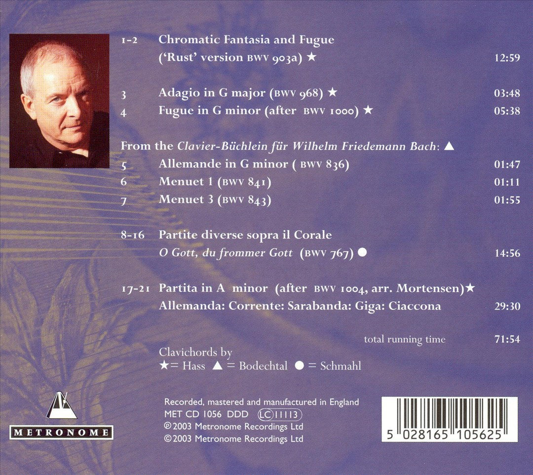 Secret Bach: Works for Clavichord cover art