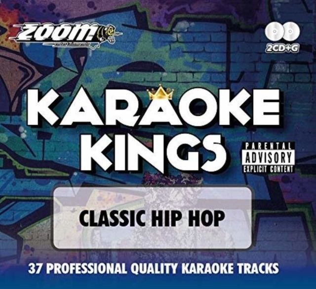 Zoom Karaoke Kings - Volume 1 - Classic Hip Hop (CD+G)-ZOOM KARAOKE cover art