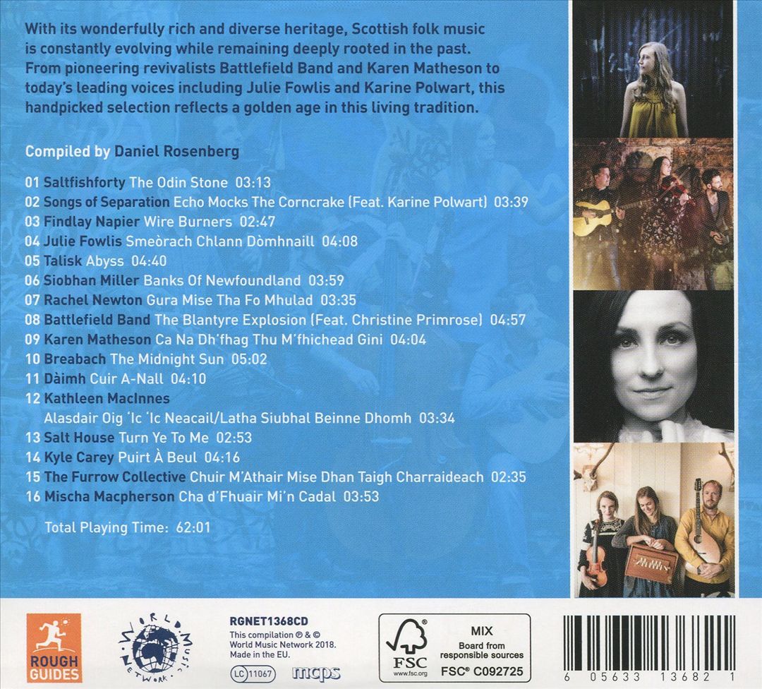 Rough Guide to Scottish Folk cover art