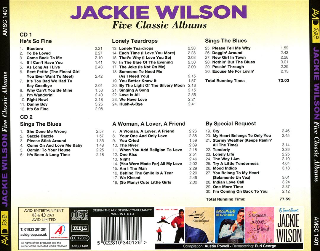 Five Classic Albums cover art