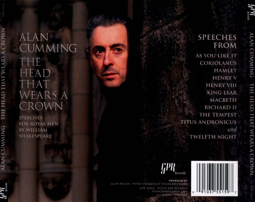 Head That Wears a Crown: Speeches for Royal Men by William Shakespeare cover art