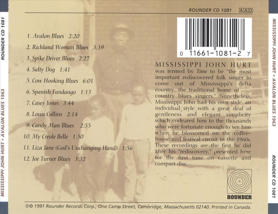 Avalon Blues cover art