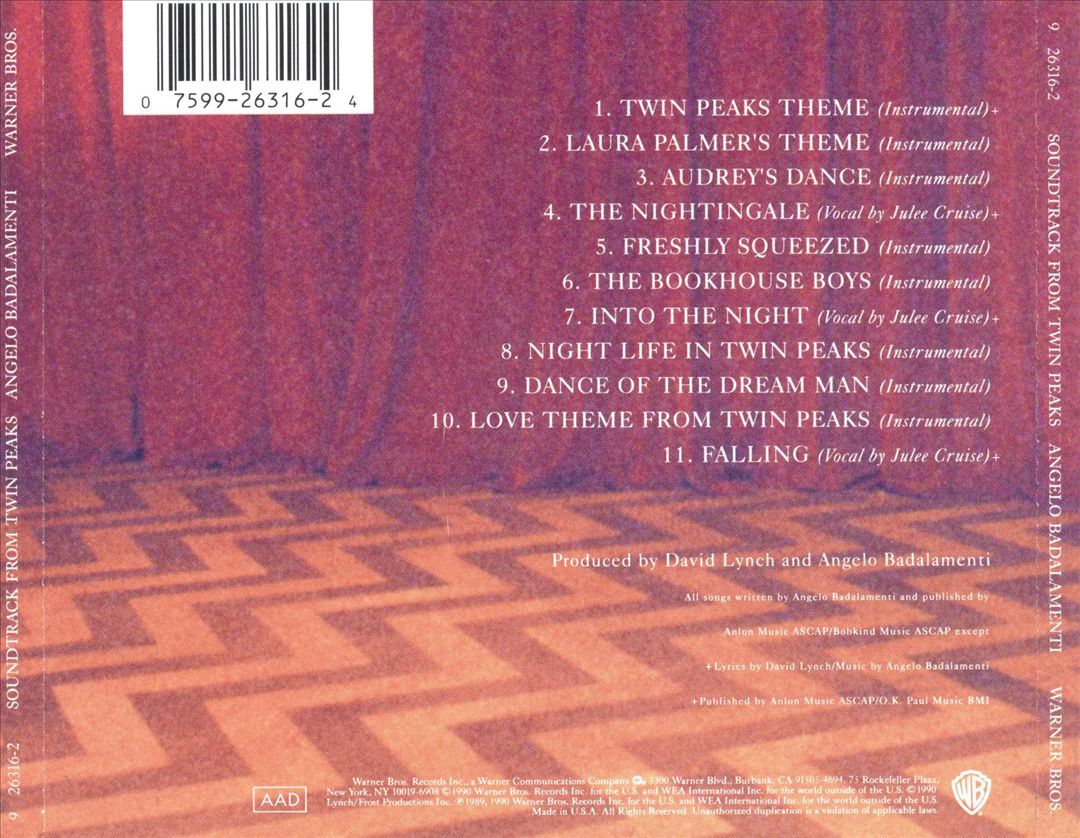 Twin Peaks [Original Television Soundtrack] cover art