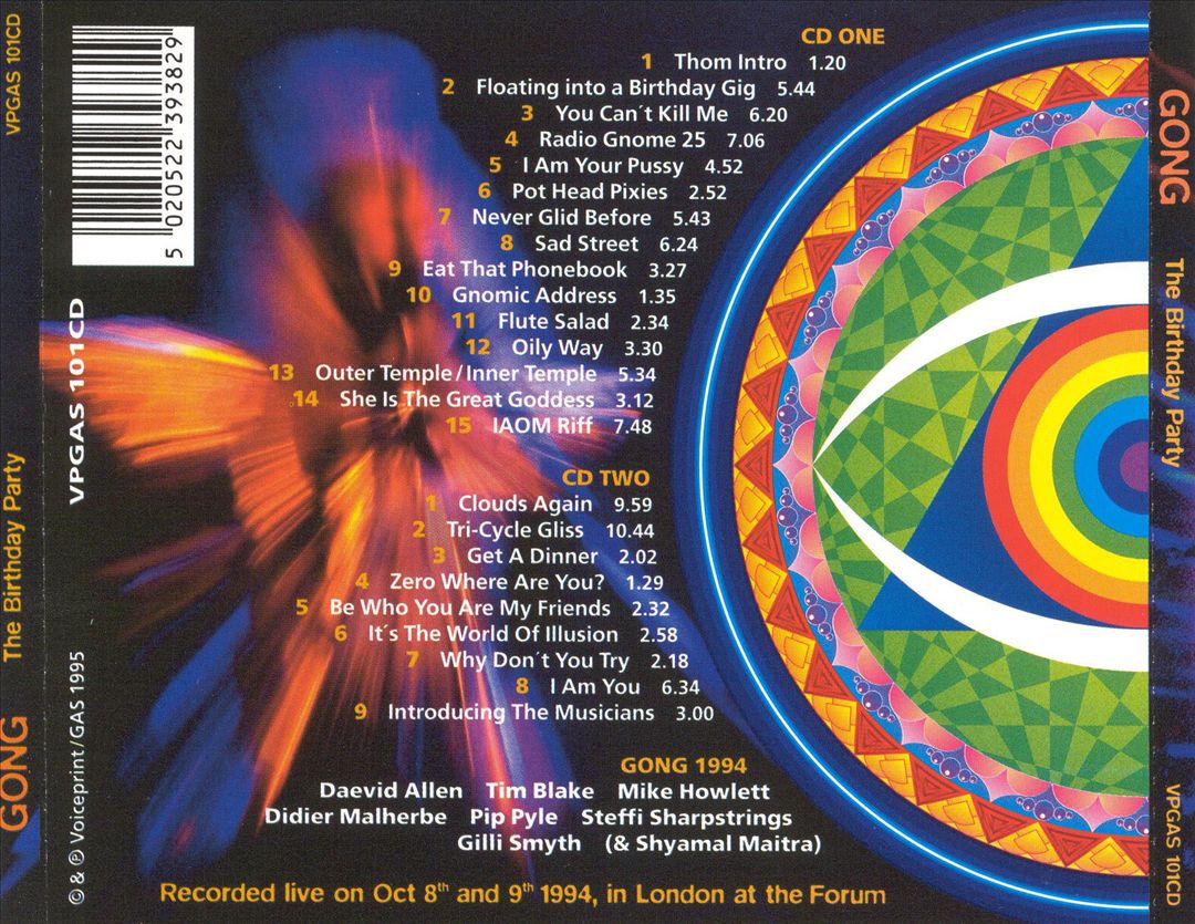 25th Birthday Party London, The Forum cover art