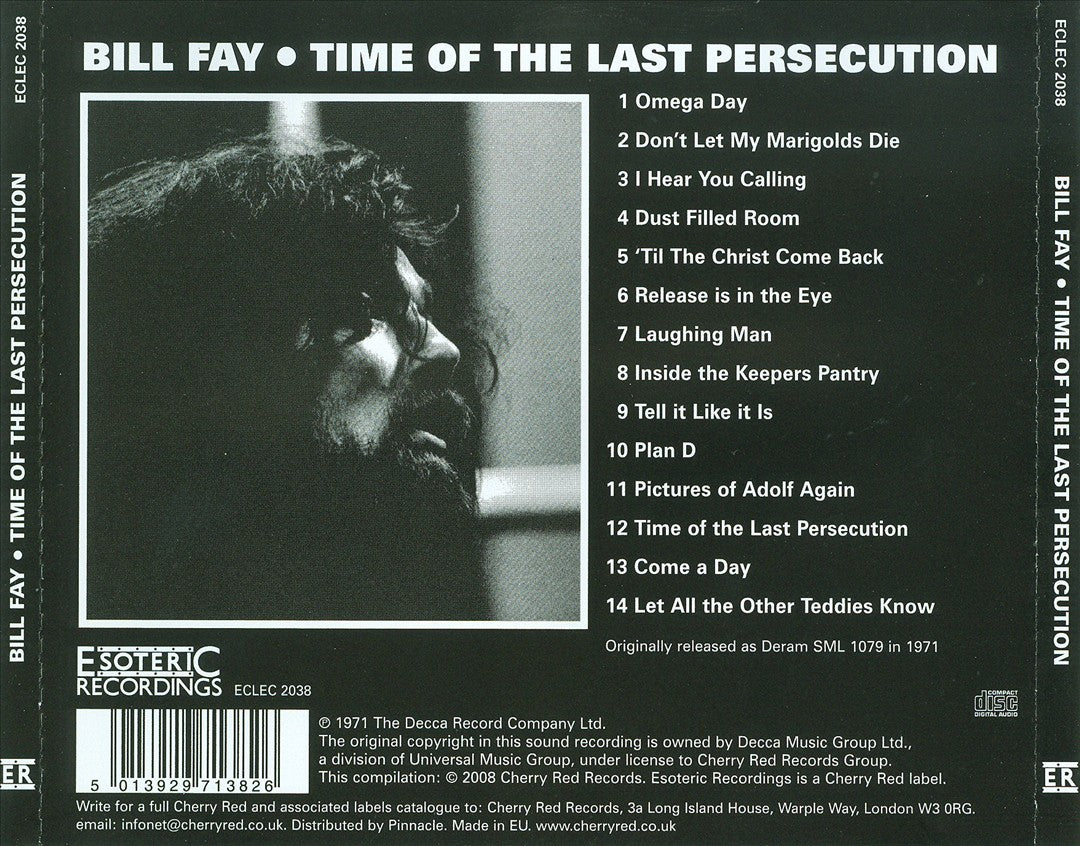 Time of the Last Persecution cover art