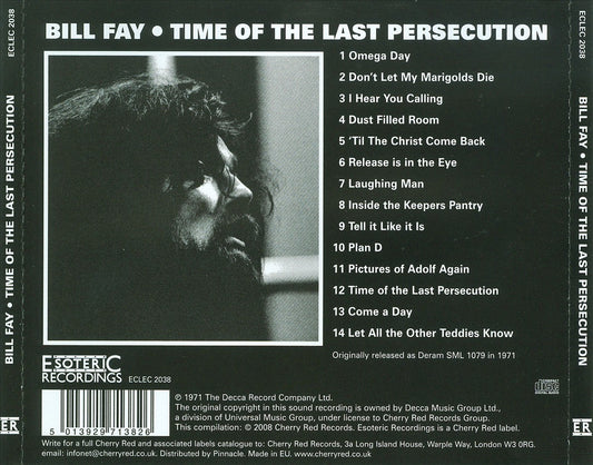 Time of the Last Persecution cover art