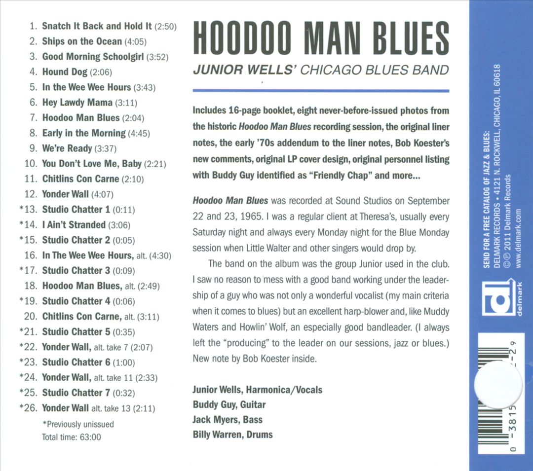 Hoodoo Man Blues cover art