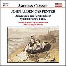 Carpenter: Adventures in a Perambulator; Symphonies 1 & 2 cover art