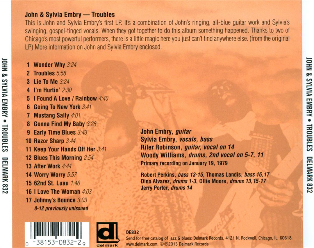 Troubles cover art