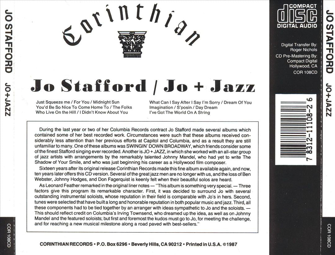 Jo + Jazz cover art
