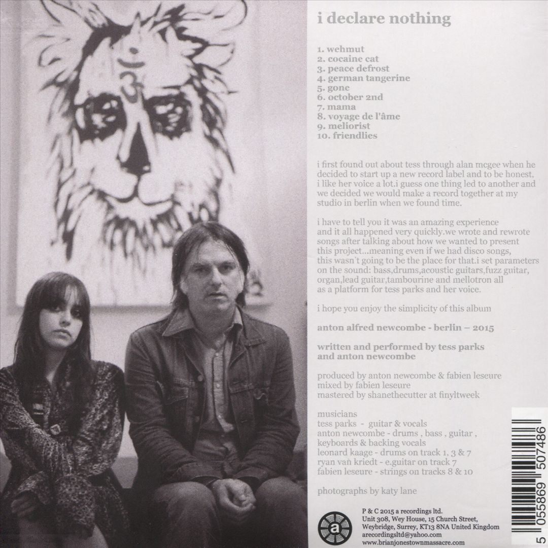 I Declare Nothing cover art
