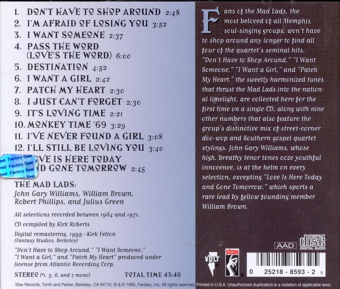 Don't Have to Shop Around cover art