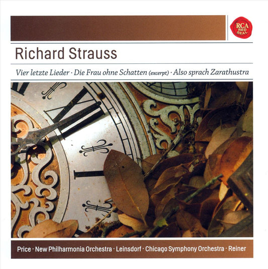 Strauss: Four Last Songs; Die Frau Ohne Schatten; Also Sprach Zarathustra cover art