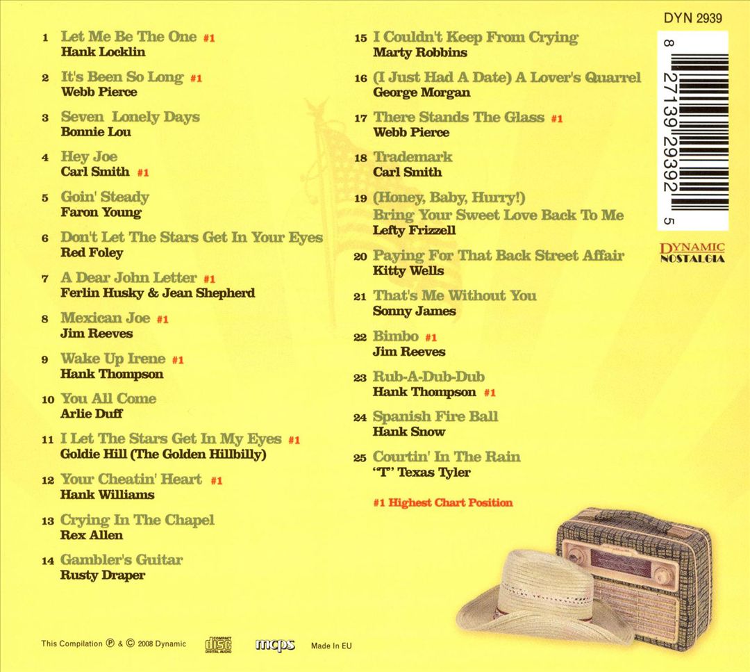 Country Hit Parade 1953 cover art