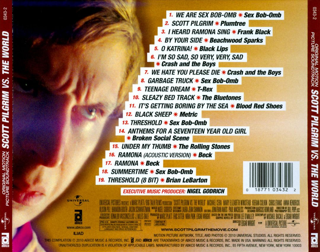 Scott Pilgrim vs. The World [Original Motion Picture Soundtrack] cover art