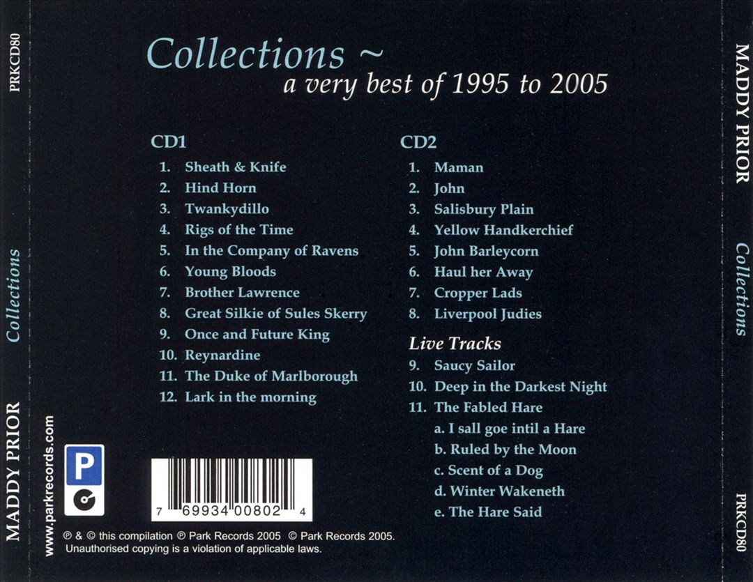 Collections cover art