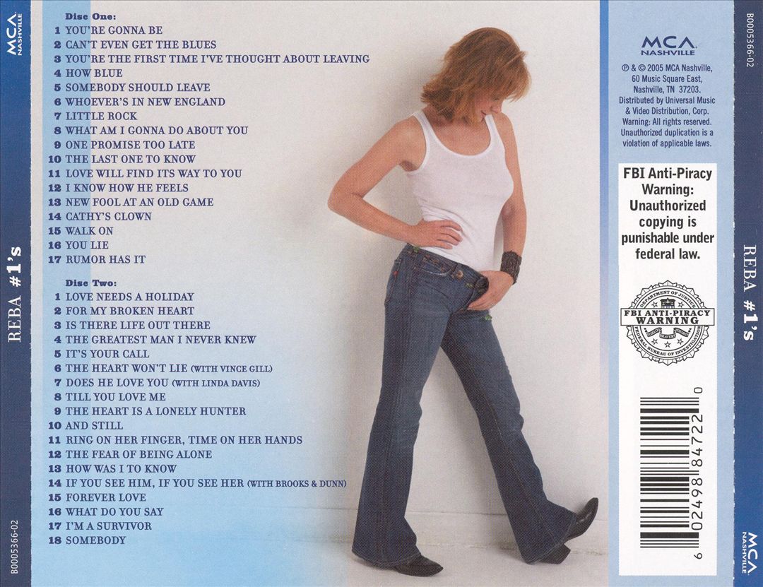 Reba #1's cover art