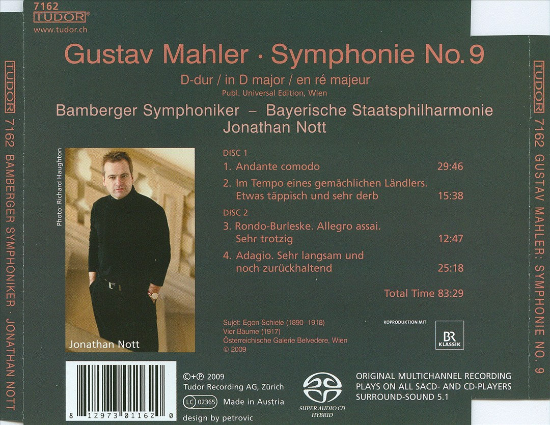 Mahler: Symphony No. 9 cover art