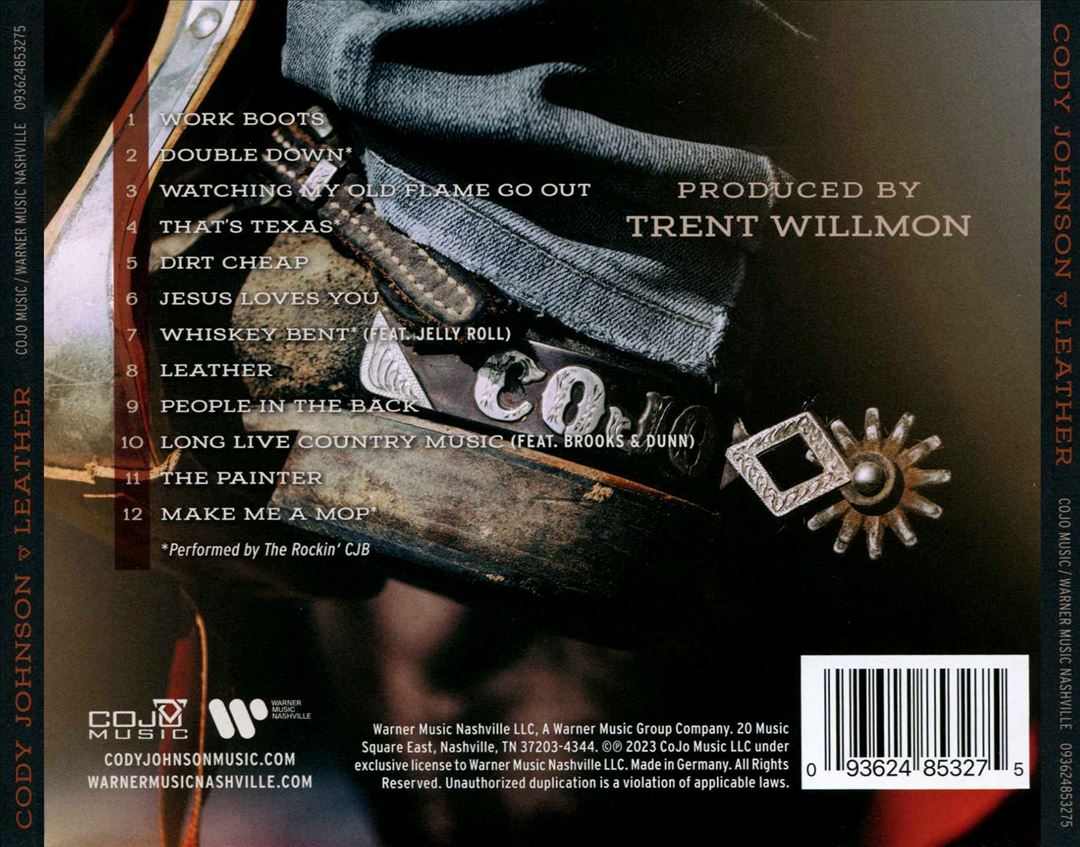 Leather cover art