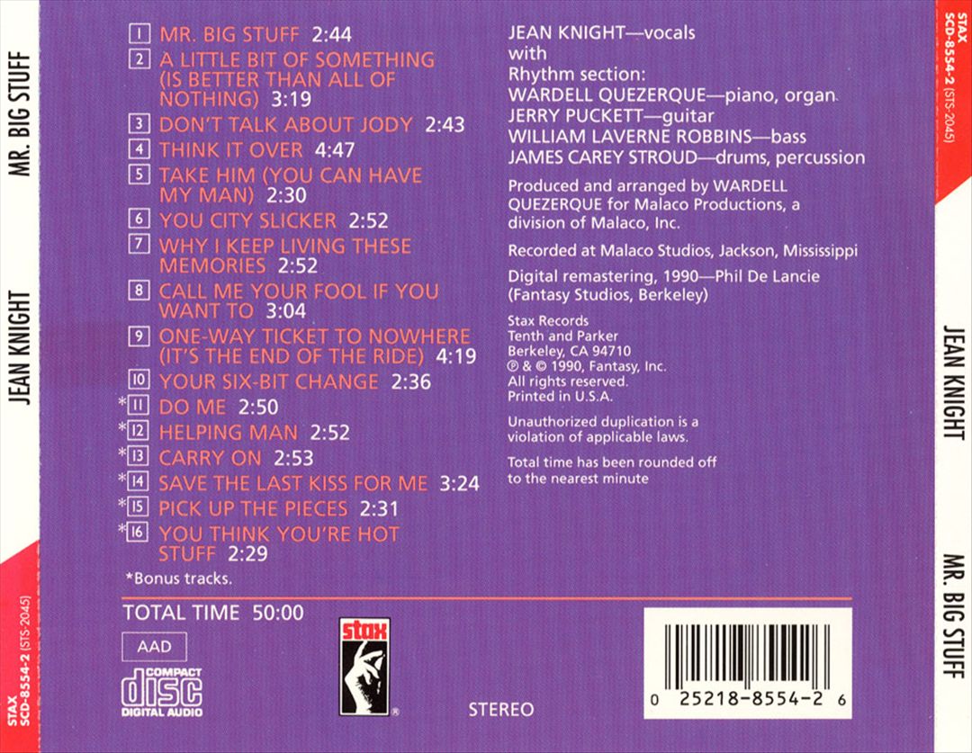 Mr. Big Stuff cover art