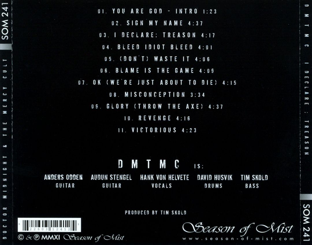 I Declare Treason cover art