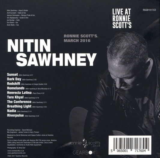 Live At Ronnie Scott's cover art