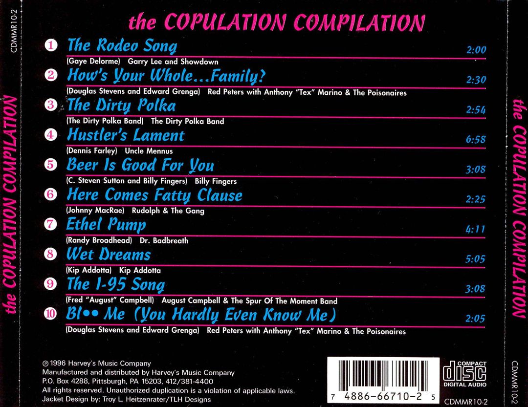 Copulation Compilation cover art