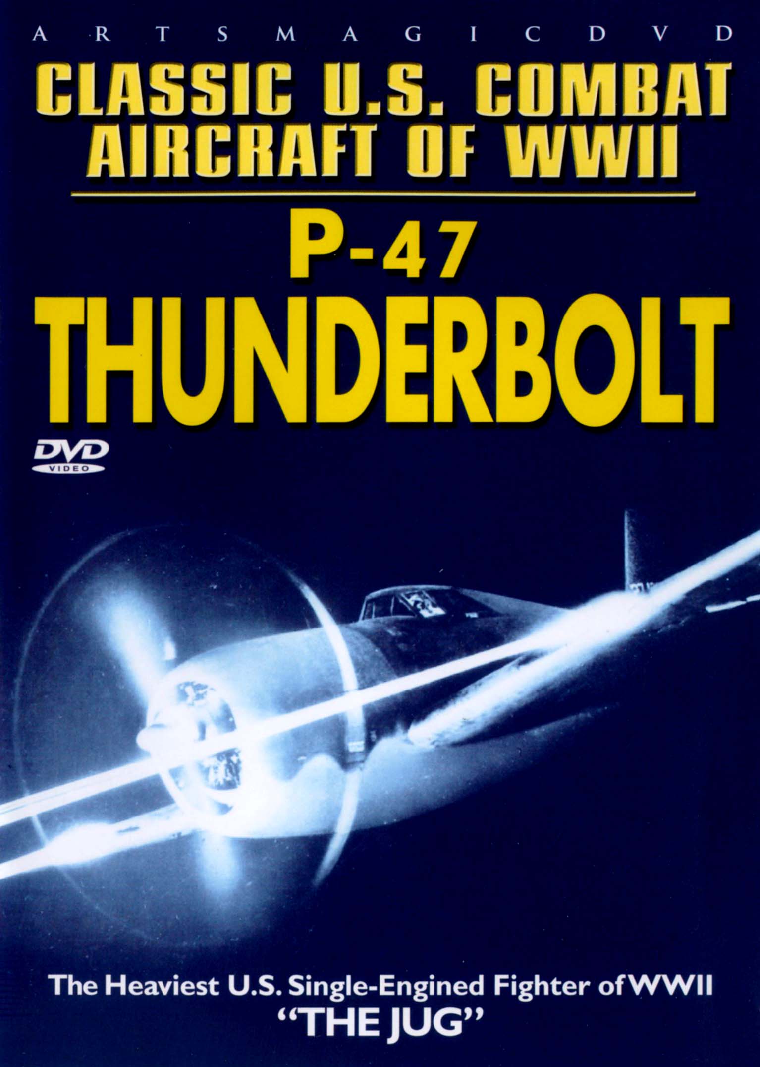 Classic U.S. Combat Aircraft of WWII: P-47 Thunderbolt cover art