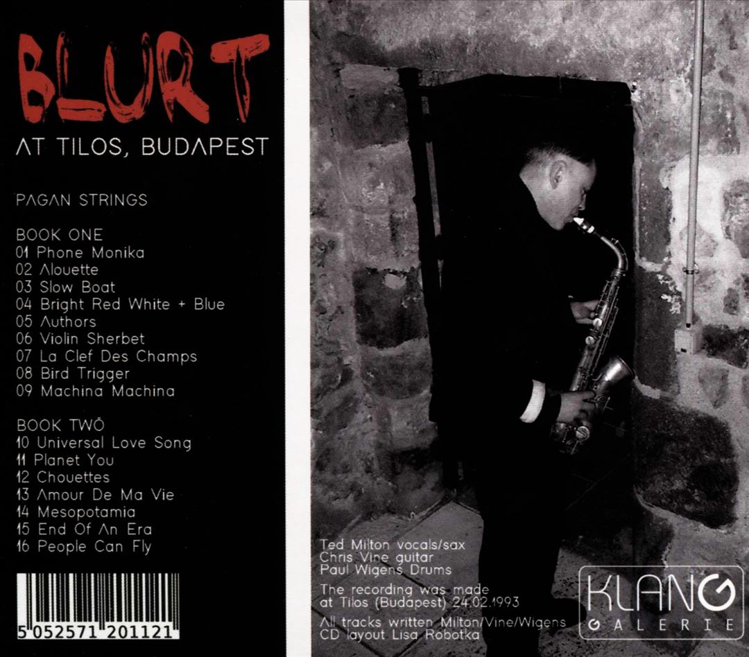 At Tilos, Budapest cover art