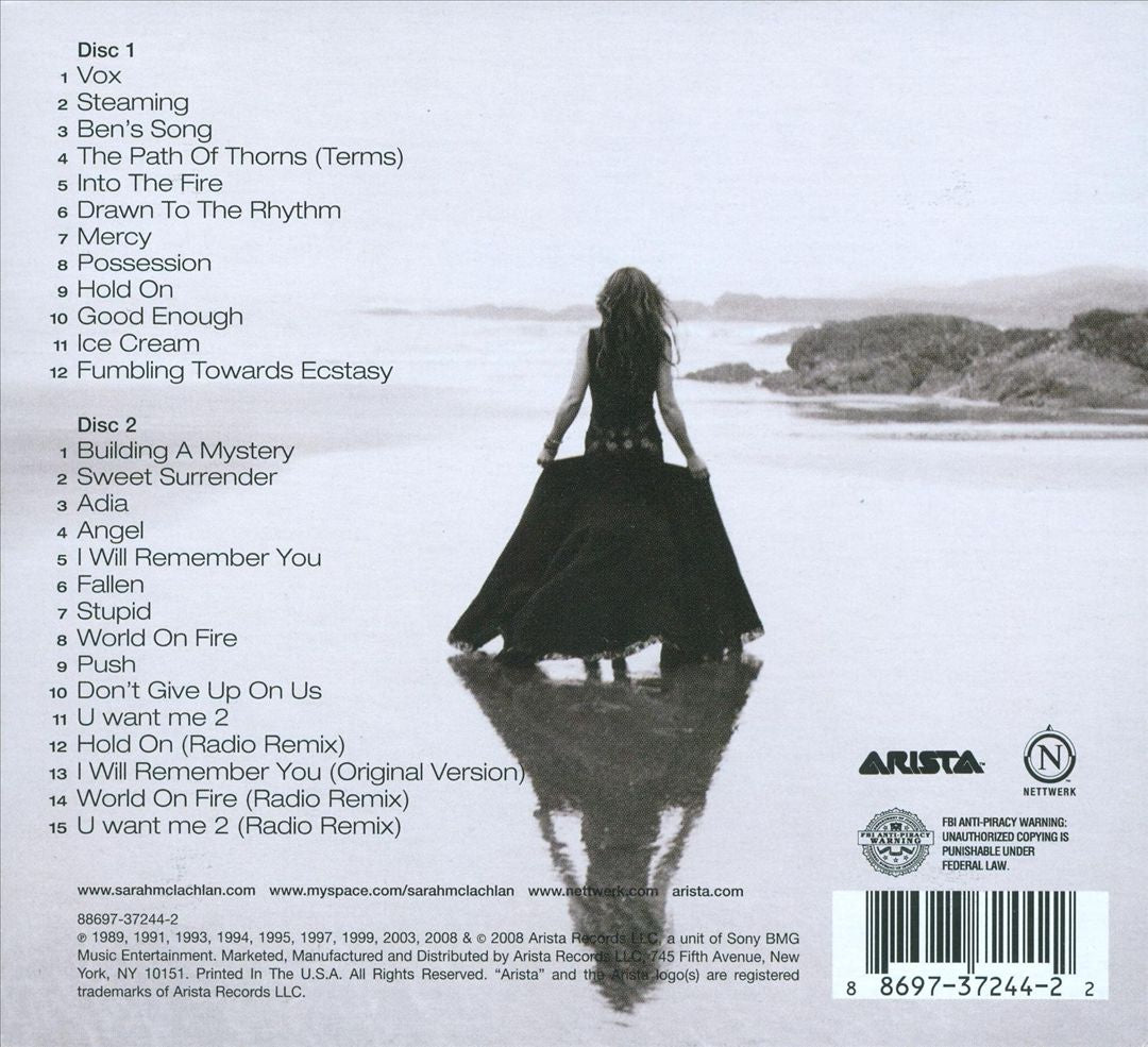 Closer: The Best of Sarah McLachlan [Deluxe Edition] cover art