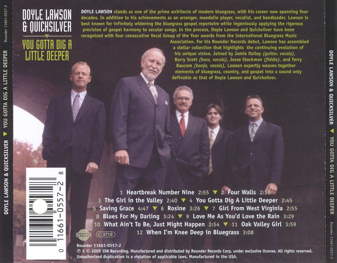You Gotta Dig a Little Deeper cover art