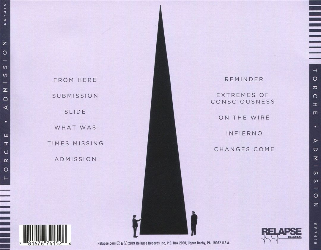 Admission cover art