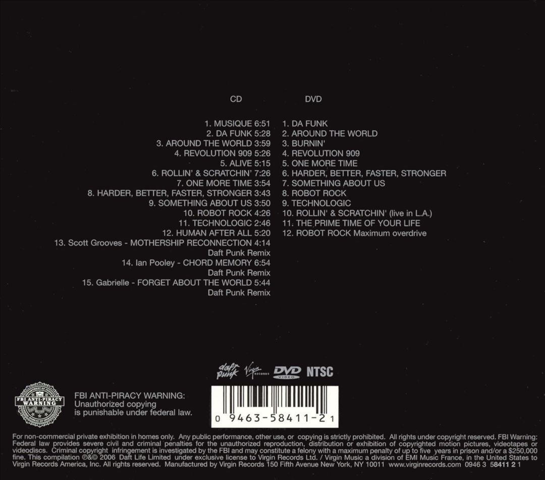 Musique, Vol. 1: 1993-2005 [CD/DVD] cover art