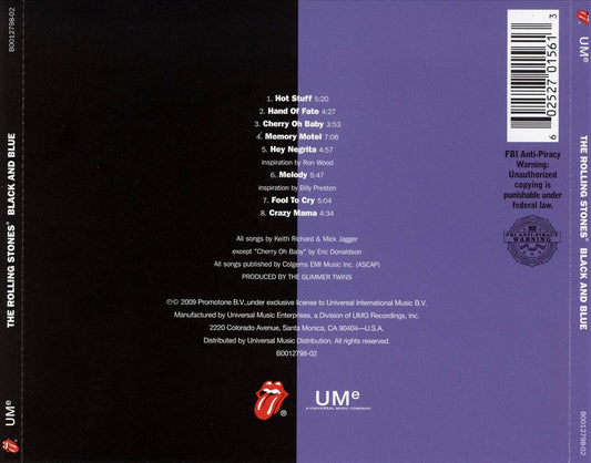 Black and Blue cover art