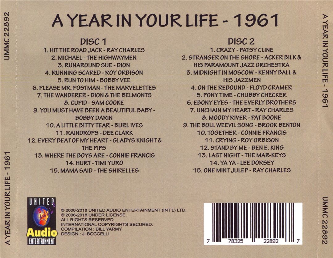 Year in Your Life: 1961 [Aao] cover art