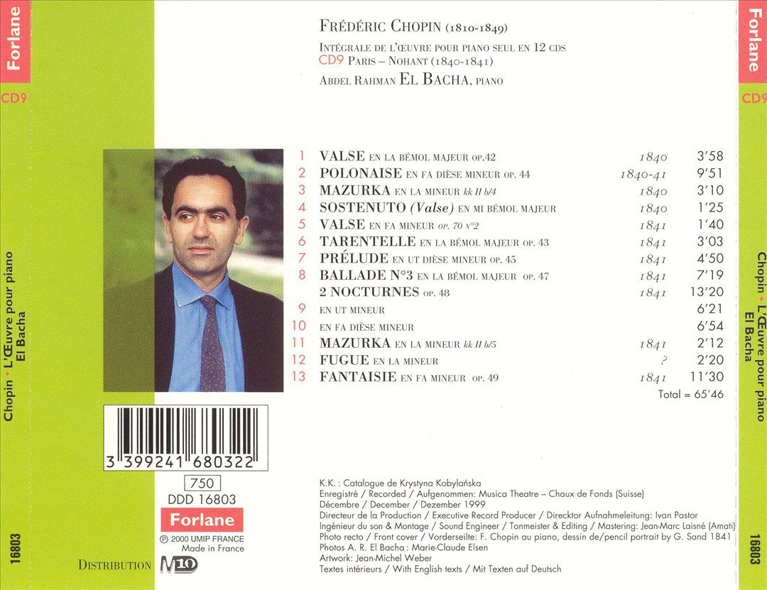 Chopin: Paris - Nohant (1840-1841) cover art