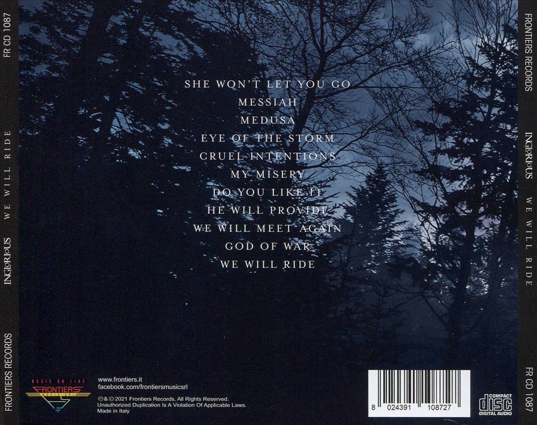 We Will Ride cover art