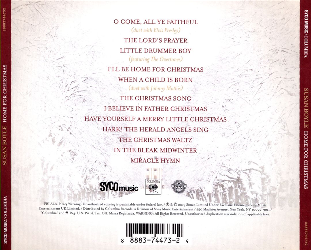 Home for Christmas cover art