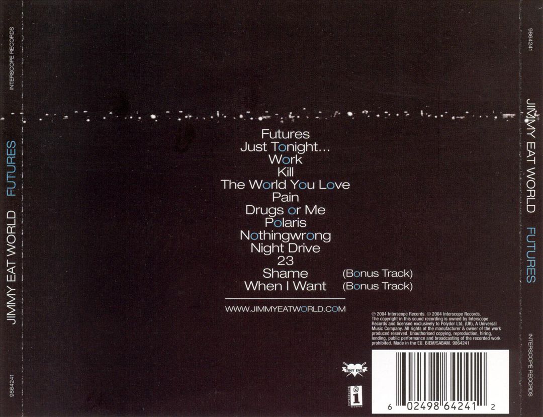Futures [Import Bonus Tracks] cover art
