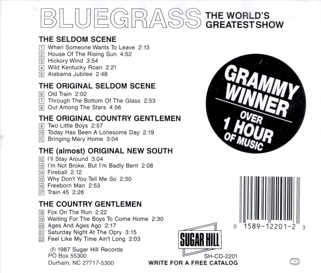 Bluegrass: World's Greatest Show cover art