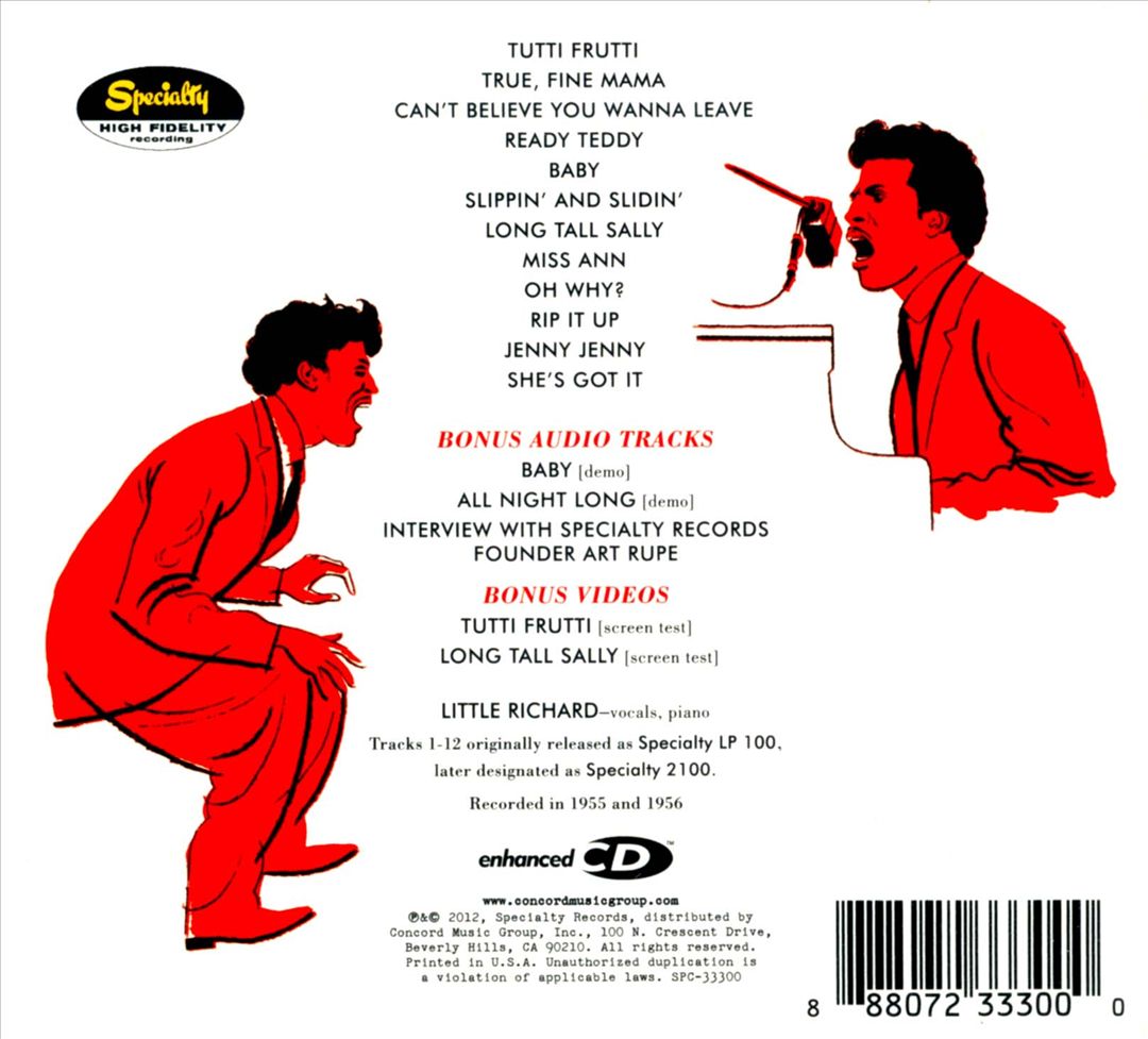 Here's Little Richard  [Expanded Edition] cover art