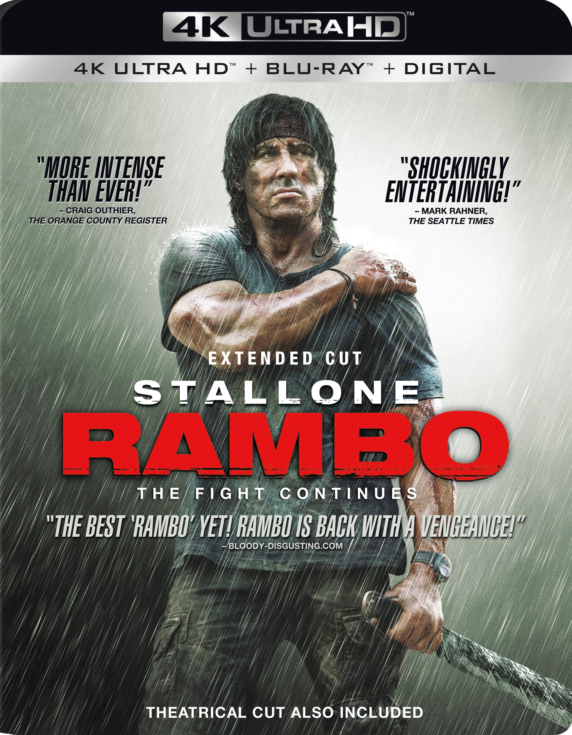 Rambo [Includes Digital Copy] [4K Ultra HD Blu-ray/Blu-ray] cover art