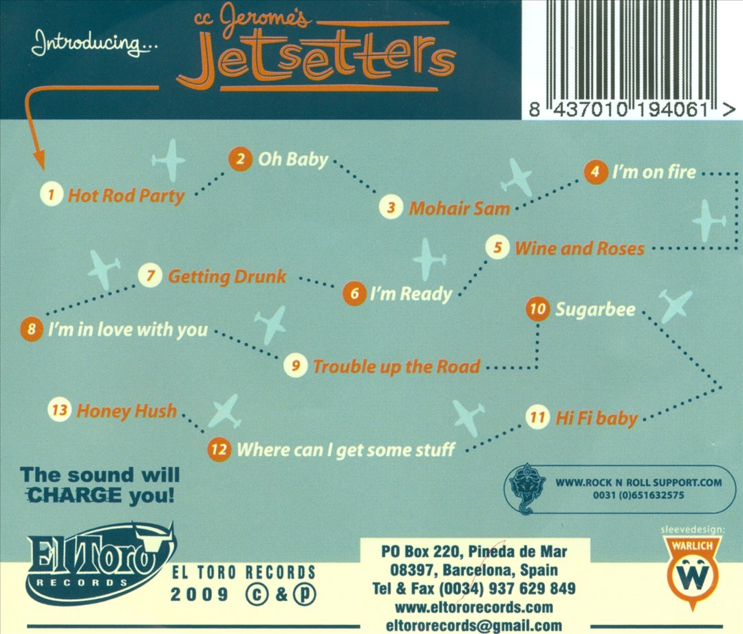 Introducing C.C. Jerome's Jetsetters cover art