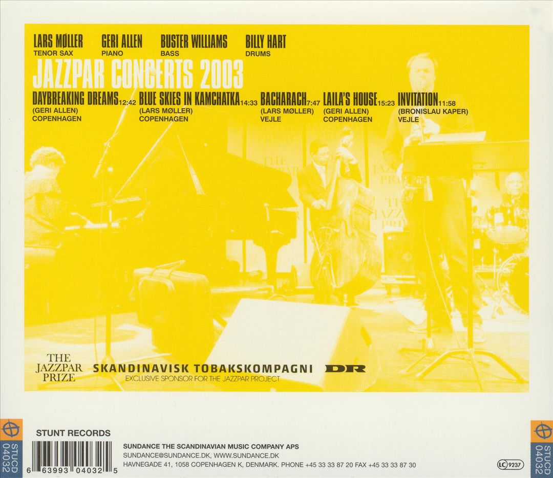Jazzpar Concerts 2003 cover art
