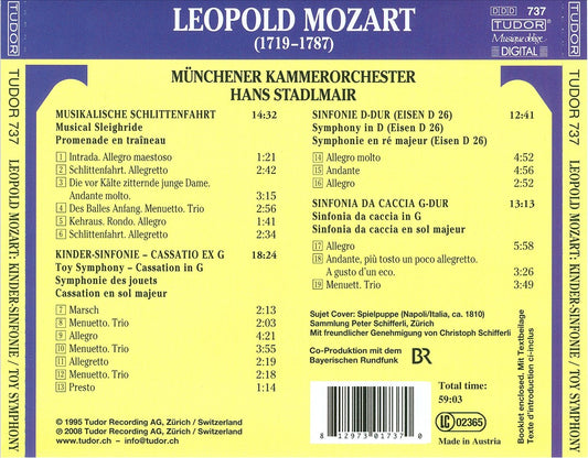 Leopold Mozart: Kinder-Sinfonie cover art