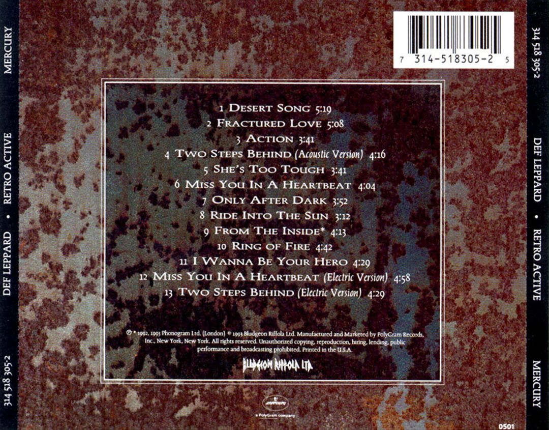 Retro Active cover art