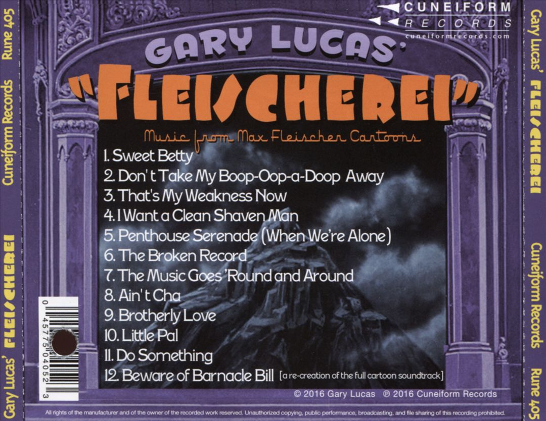 Music From Max Fleischer Cartoons cover art