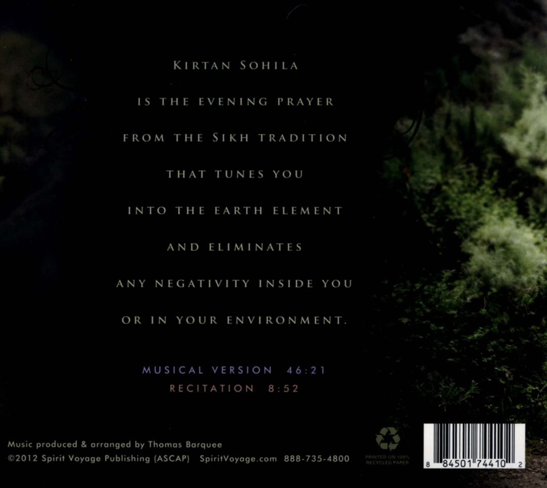 Evening Prayer: Kirtan Sohila cover art